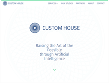 Tablet Screenshot of customhouseinc.com